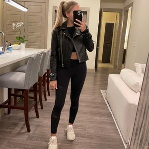 TOPSHOP leather jacket (faux leather)